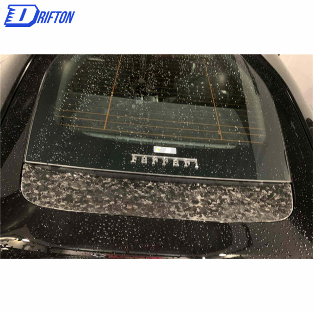 OEM Style Forged Dry Carbon Fiber Rear Trunk Trim For Ferrari 812 Superfast GTS 2017-2023