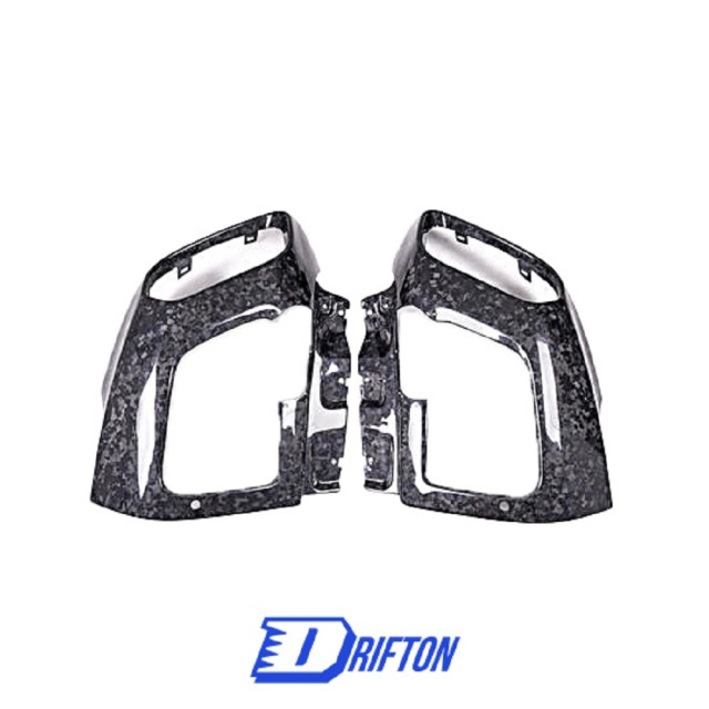 Forged Dry Carbon Fiber Exhaust Heatshield Surround Replacement For Ferrari 812 2017-2018