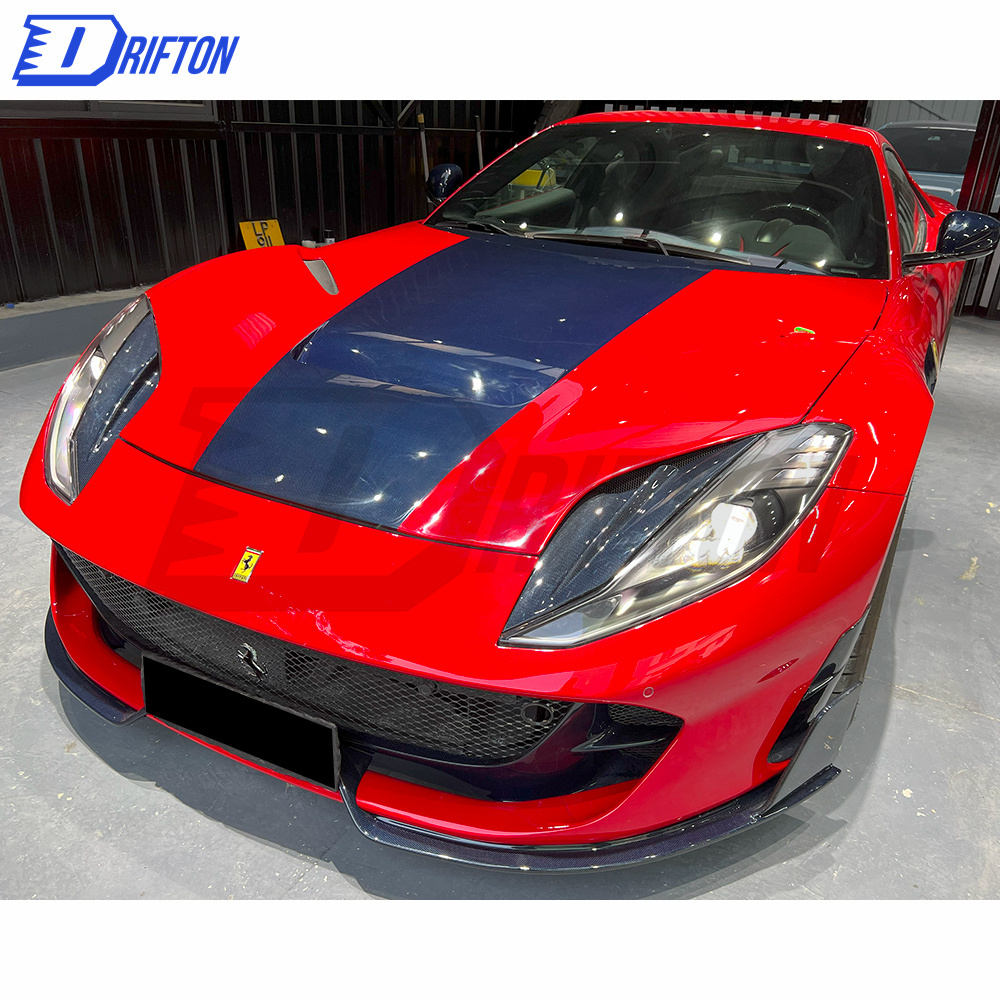 Dry Carbon Fiber Hood For Ferrari 812 2017-2018