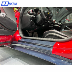 Dry Carbon Fiber Door Sills For Ferrari 812 Superfast GTS 2017-2023