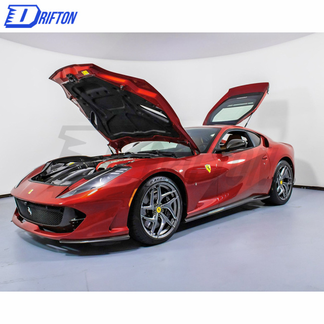 Forged Dry Carbon Fiber Bumper Aero Insert Replacement For Ferrari 812 Superfast GTS 2017-2023