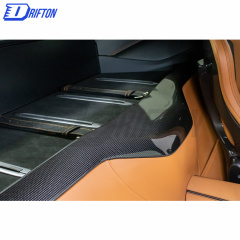 Dry Carbon Fiber Interiors Kits Luggage Retainer Replacement For Ferrari 812 Superfast GTS 2017-2023