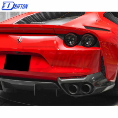 Dry Carbon Fiber Rear Bumper Spoiler For Ferrari 812 2017-2018