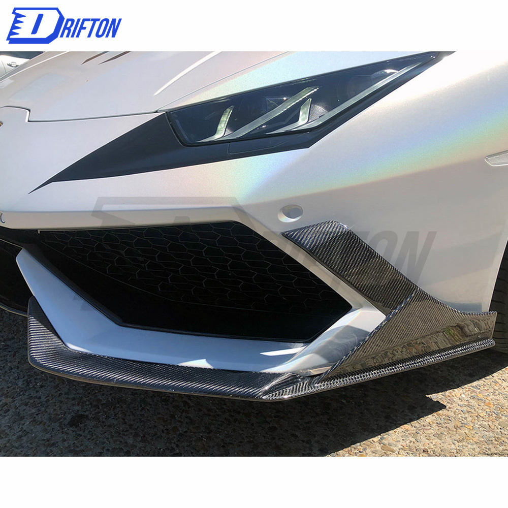 MAD Style Carbon Fiber Front Bumper Splitter For Huracan LP610-4 2014-2017