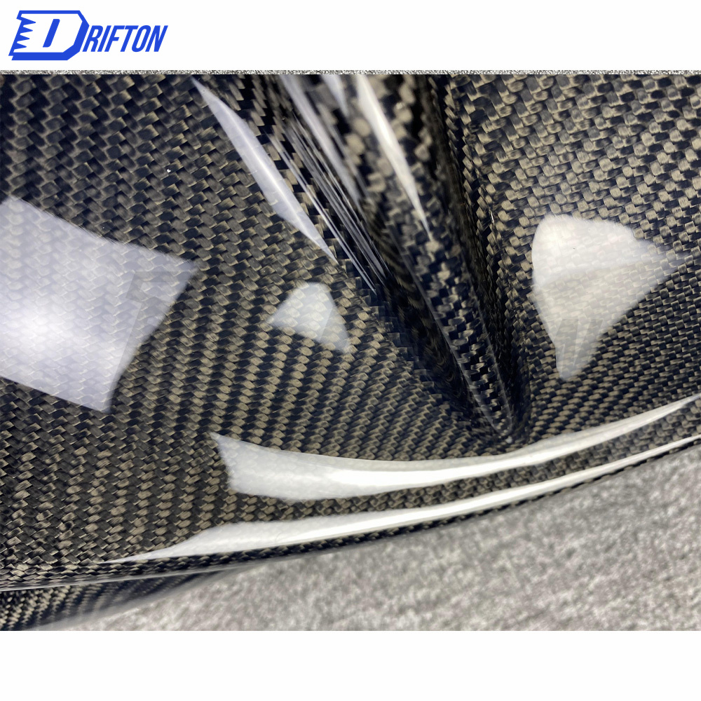 B Style Carbon Fiber Rear Diffuser For Alfa Romeo Giulia Base Ti 2016-2018