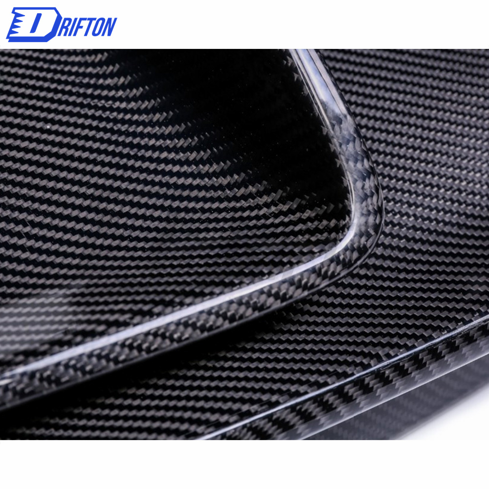 Carbon Fiber Rear Diffuser (Mid-tips) For Alfa Romeo Giulia Base Ti 2016-2018