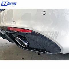 B Style Carbon Fiber Rear Diffuser For Alfa Romeo Giulia Base Ti 2016-2018