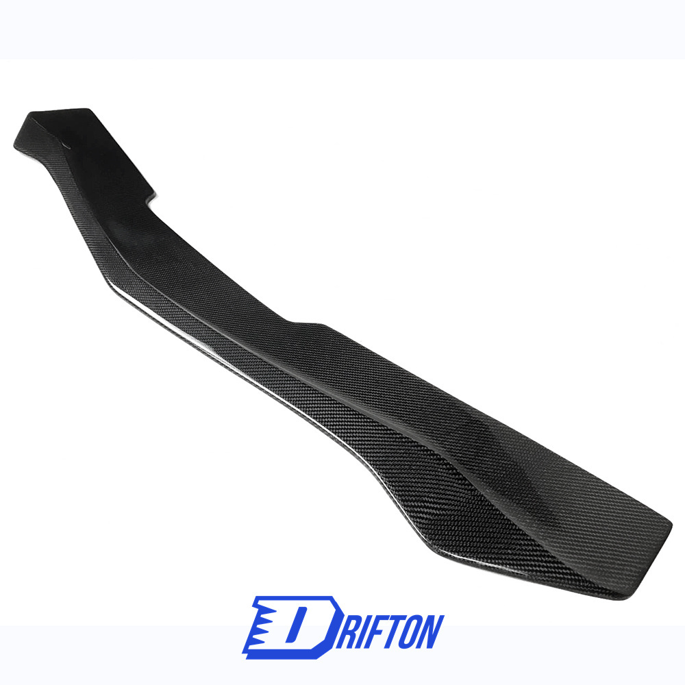 Quadrifoglio Style Carbon Fiber Front Lip For Alfa Romeo Giulia Base Ti 2016-2018