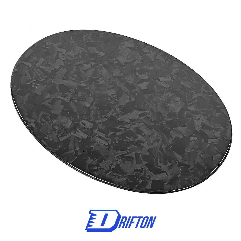 Dry Forged Carbon Fiber Gas Fuel Filler Tank Cover For Alfa Romeo Giulia Quadrifoglio