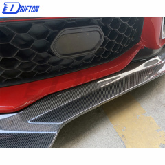 Carbon Fiber Front Lip For Alfa Romeo Giulia Sport Milano 2016-2018