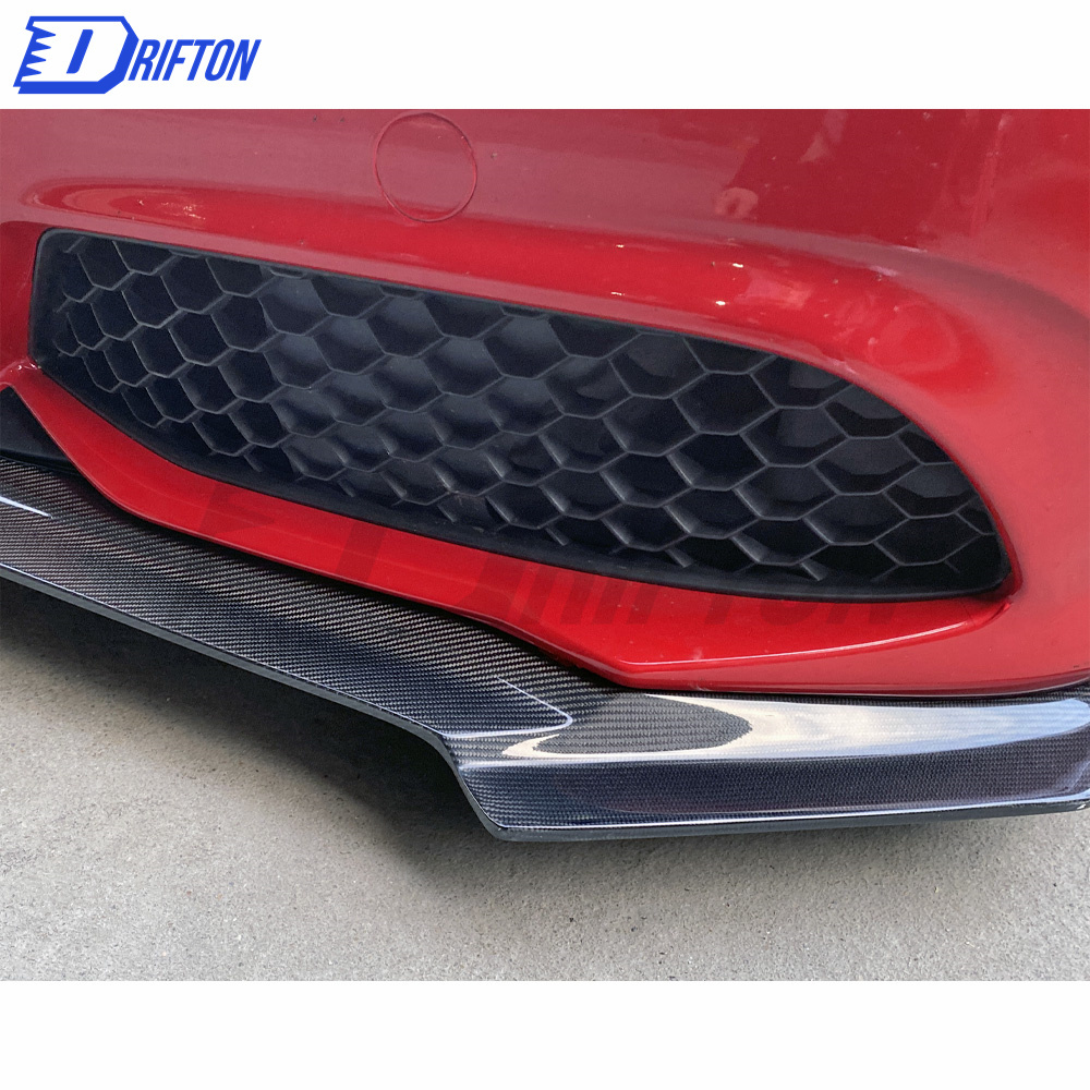 Carbon Fiber Front Lip For Alfa Romeo Giulia Sport Milano 2016-2018