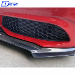 Carbon Fiber Front Lip For Alfa Romeo Giulia Sport Milano 2016-2018