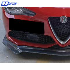 Carbon Fiber Front Lip For Alfa Romeo Giulia Sport Milano 2016-2018