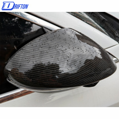 Dry Carbon Fiber Mirror Cover For Alfa Romeo Giulia 2016-2023