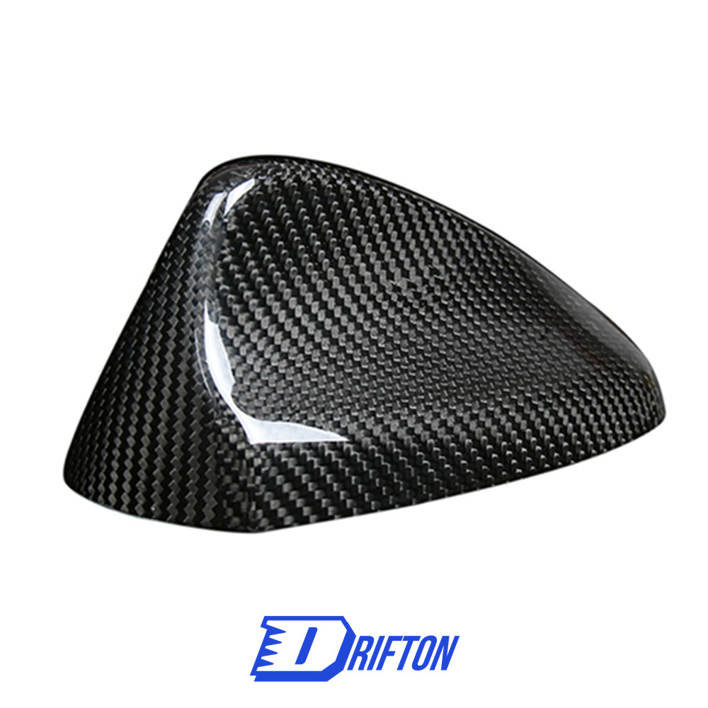 Dry Carbon Fiber Antenna Cover For Alfa Romeo Giulia Quadrifoglio 2016-2023
