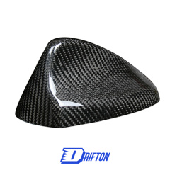 Dry Carbon Fiber Antenna Cover For Alfa Romeo Giulia Quadrifoglio 2016-2023