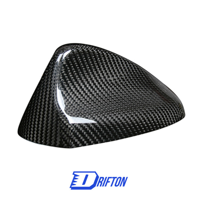 Dry Carbon Fiber Antenna Cover For Alfa Romeo Giulia Quadrifoglio 2016-2023