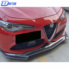 Carbon Fiber Front Lip For Alfa Romeo Giulia Sport Milano 2016-2018