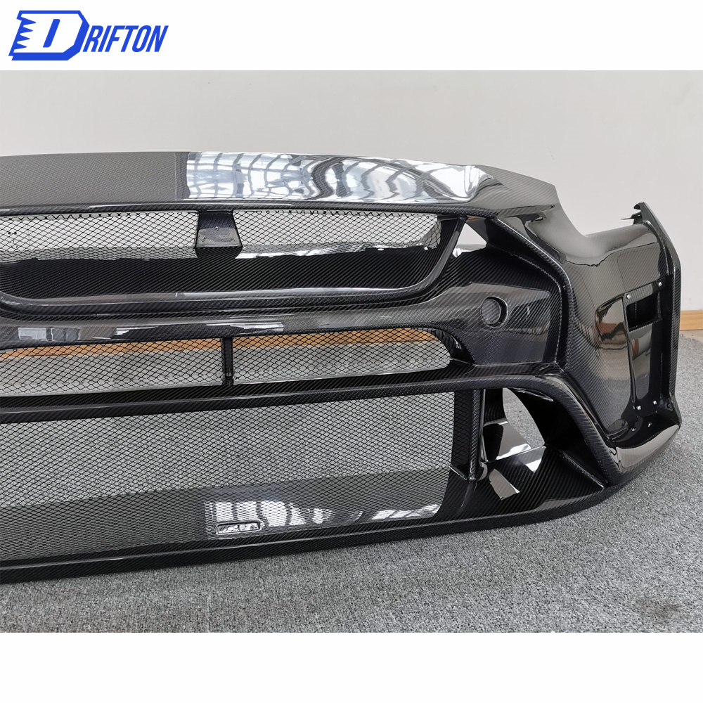 Varis MY19 Style Full Carbon Fiber Front Bumper Assemble For Nissan R35 GTR 2017-2019
