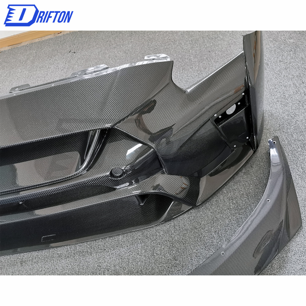 Varis MY19 Style Full Carbon Fiber Front Bumper Assemble For Nissan R35 GTR 2017-2019