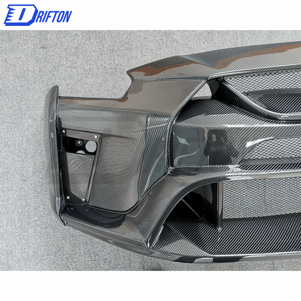 Varis MY19 Style Full Carbon Fiber Front Bumper Assemble For Nissan R35 GTR 2017-2019