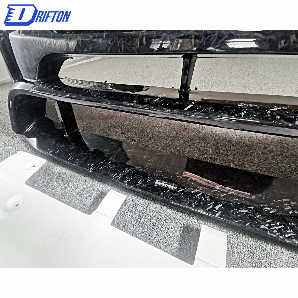 Varis MY19 Style Partial Forged Carbon Fiber Front Bumper For Nissan R35 GTR 2017-2019