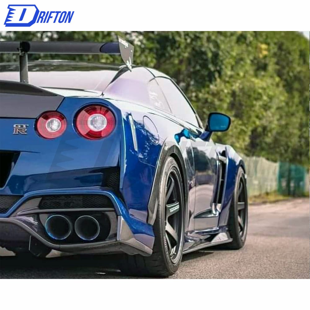 Varis MY19 Style Partial Carbon Fiber Car Body Kit For Nissan R35 GTR 2017-2019