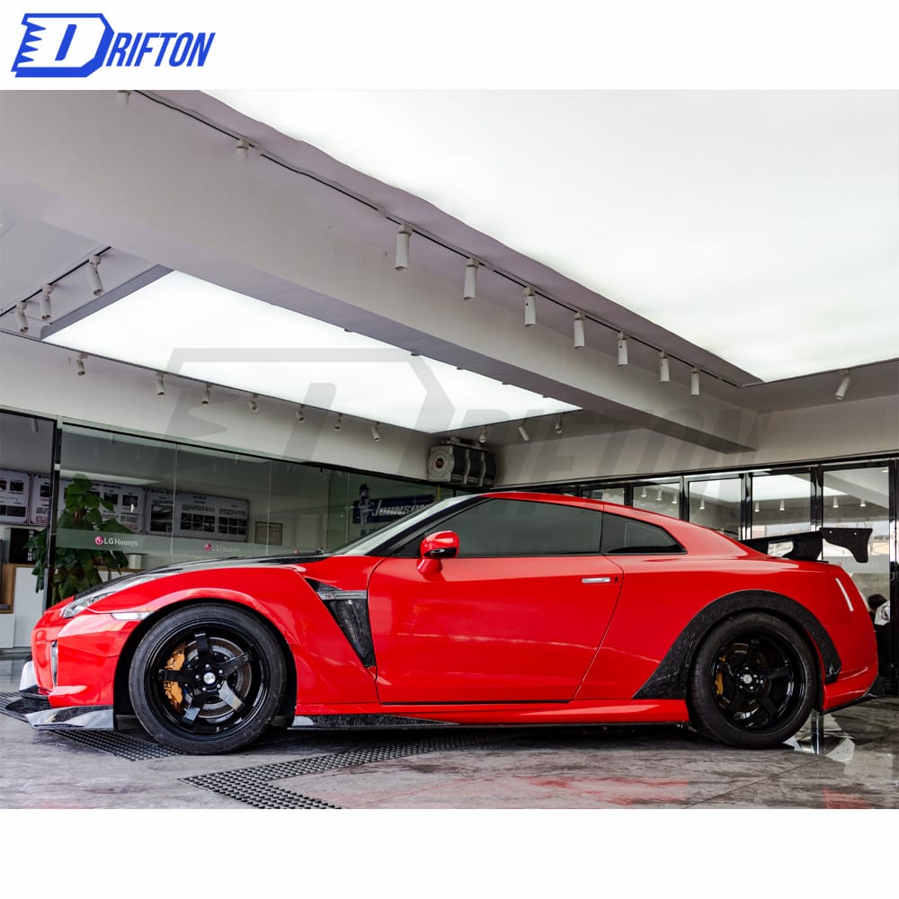Varis MY19 Style Partial Forged Carbon Fiber Car Body Kit For Nissan R35 GTR 2017-2019