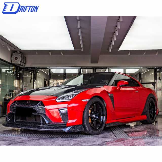 Varis MY19 Style Partial Forged Carbon Fiber Car Body Kit For Nissan R35 GTR 2017-2019