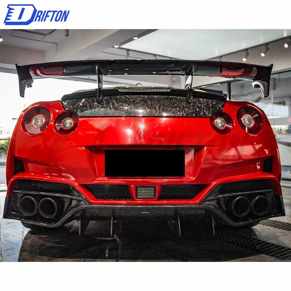 Varis MY19 Style Partial Forged Carbon Fiber Car Body Kit For Nissan R35 GTR 2017-2019