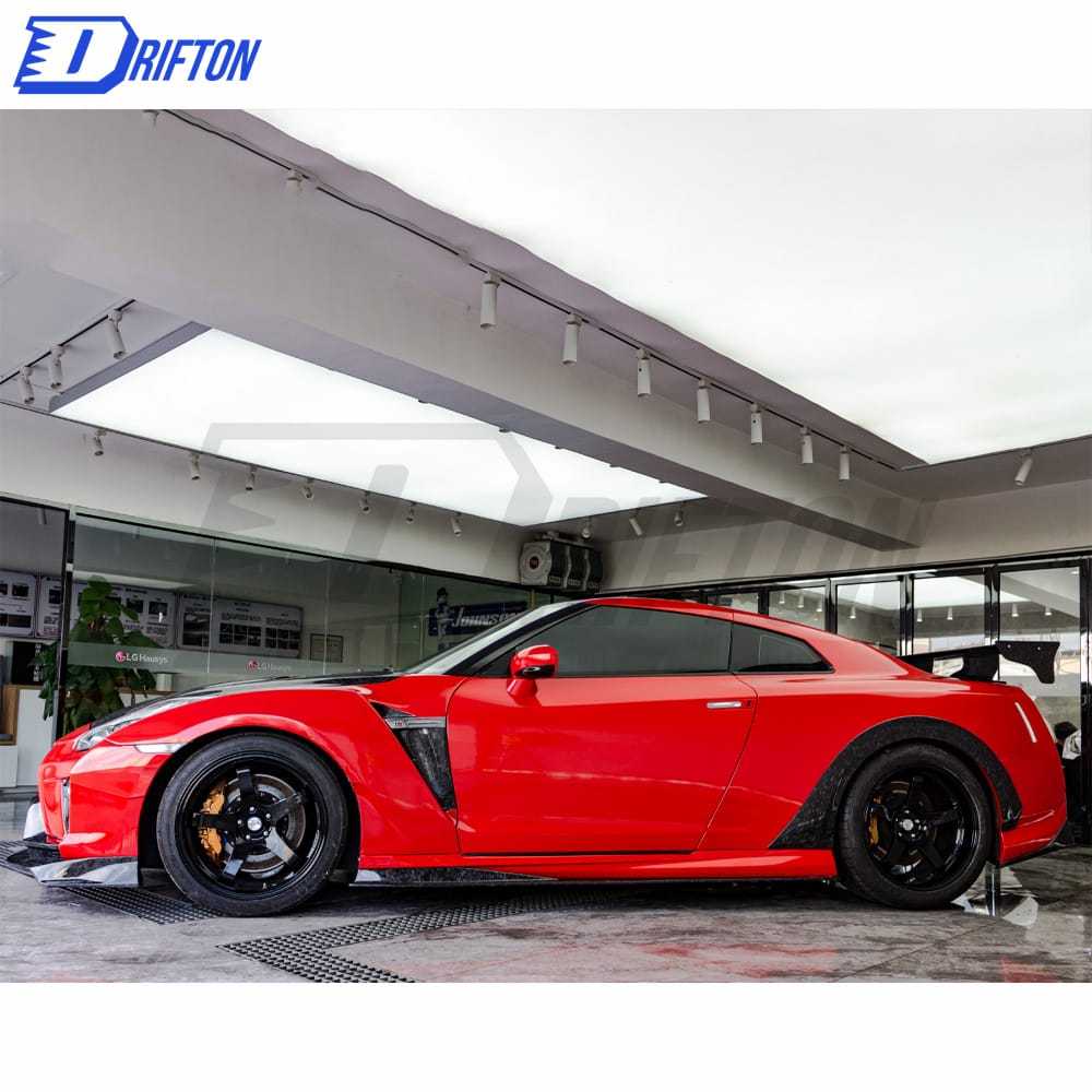 Varis MY19 Style Partial Forged Carbon Fiber Car Body Kit For Nissan R35 GTR 2017-2019