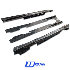Varis MY19 Style Carbon Fiber Side Skirt With Underboard For Nissan R35 GTR 2017-2019