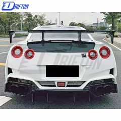 Varis MY19 Style Full Carbon Fiber Rear Bumper Assembly For Nissan R35 GTR 2017-2019