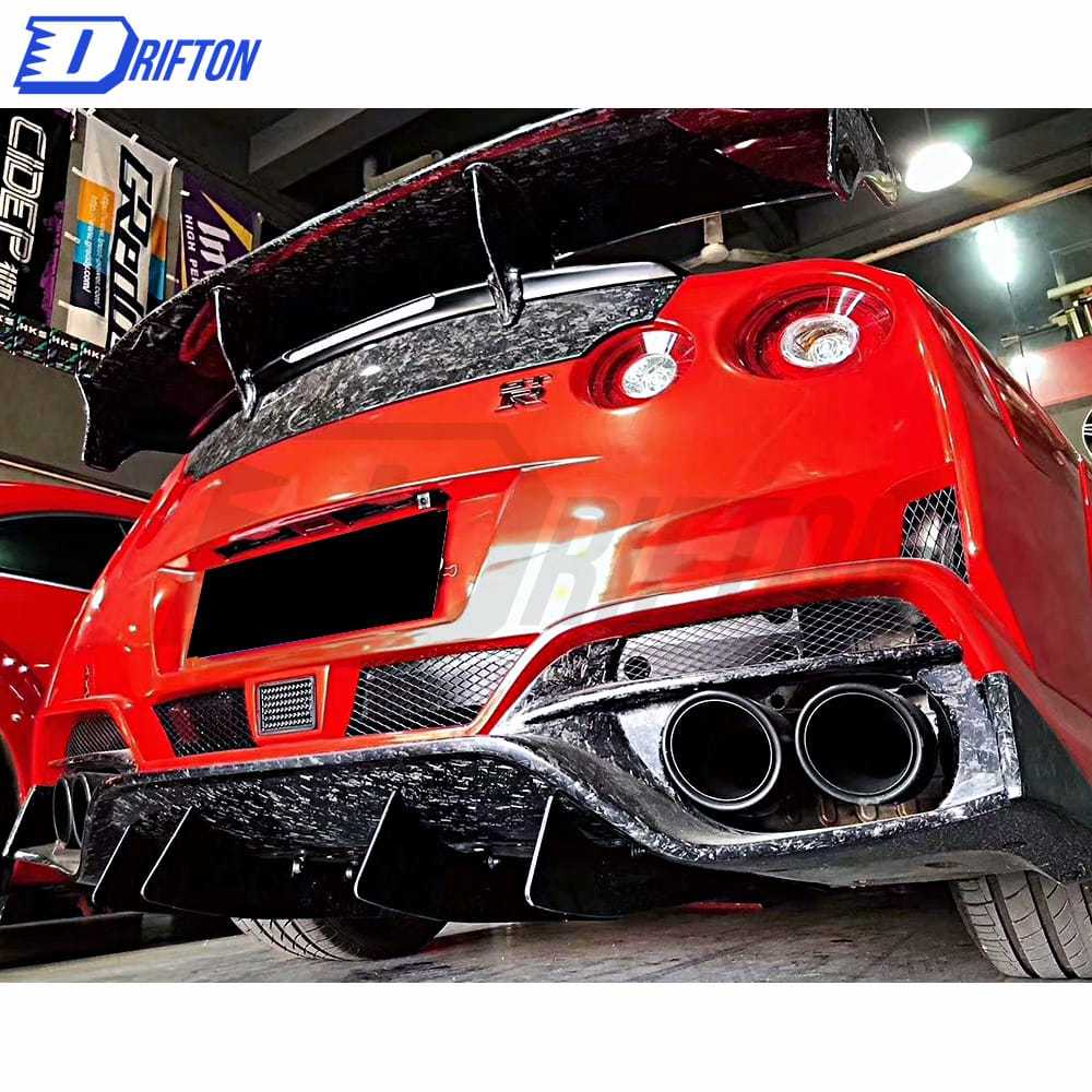 Varis MY19 Style Partial Forged Carbon Fiber Car Body Kit For Nissan R35 GTR 2017-2019