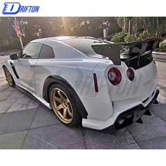 Varis MY19 Style Full Carbon Fiber Rear Bumper Assembly For Nissan R35 GTR 2017-2019
