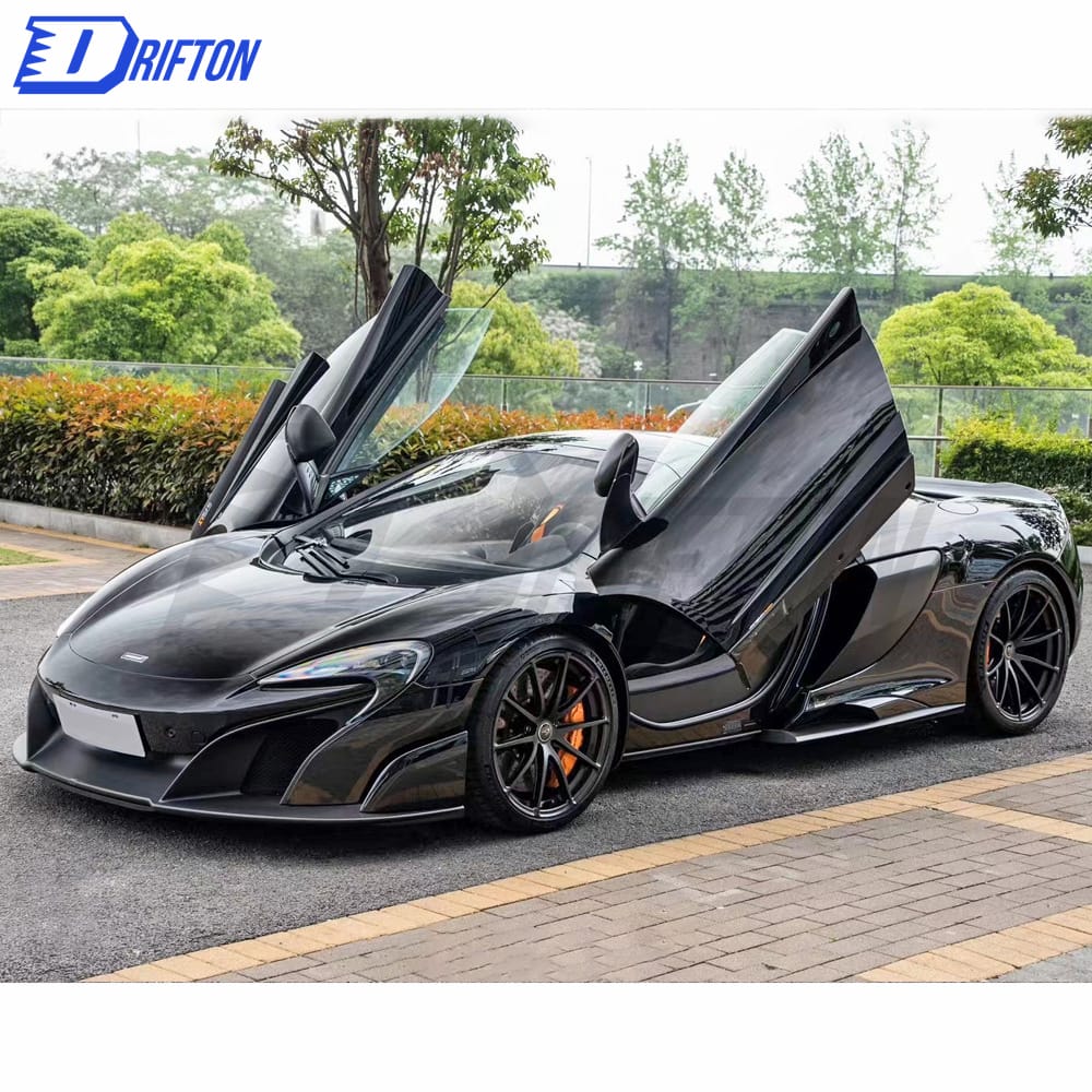Conversion 675LT Style Dry Carbon Fiber Full Body Kit For Mclaren 650S Coupe / Spider / MP4-12C Bodykit