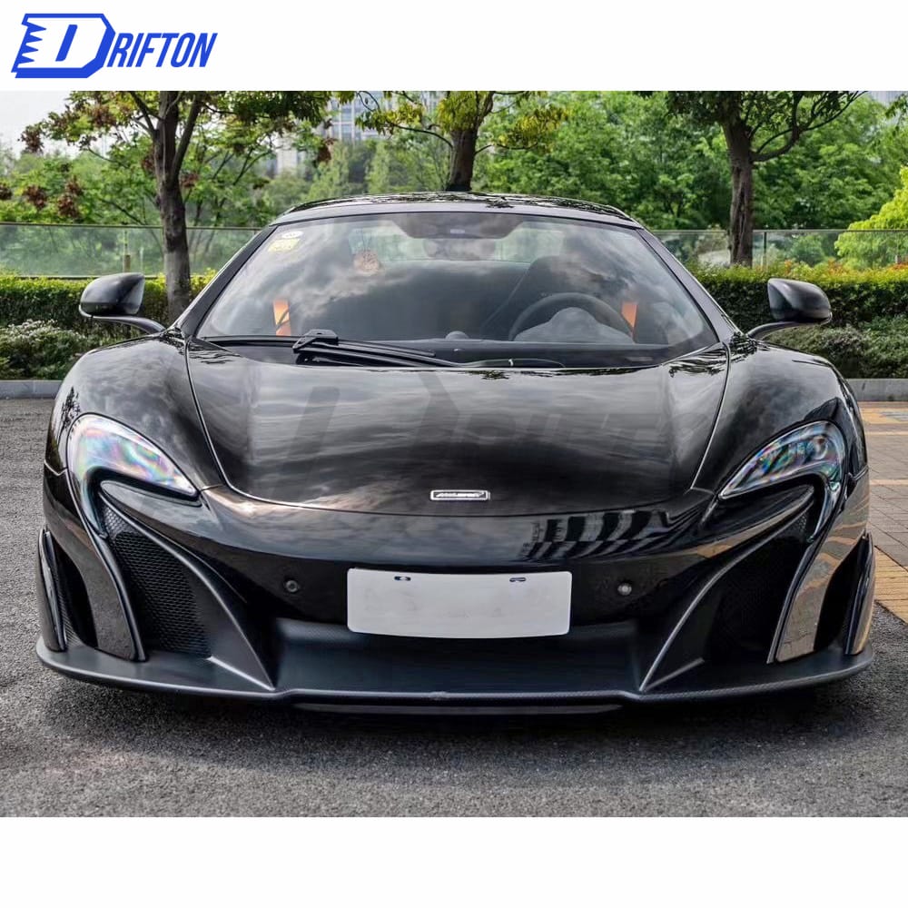 Conversion 675LT Style Dry Carbon Fiber Full Body Kit For Mclaren 650S Coupe / Spider / MP4-12C Bodykit