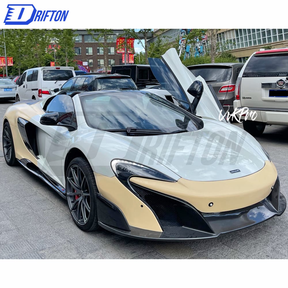 Conversion 675LT Style Dry Carbon Fiber Full Body Kit For Mclaren 650S Coupe / Spider / MP4-12C Bodykit