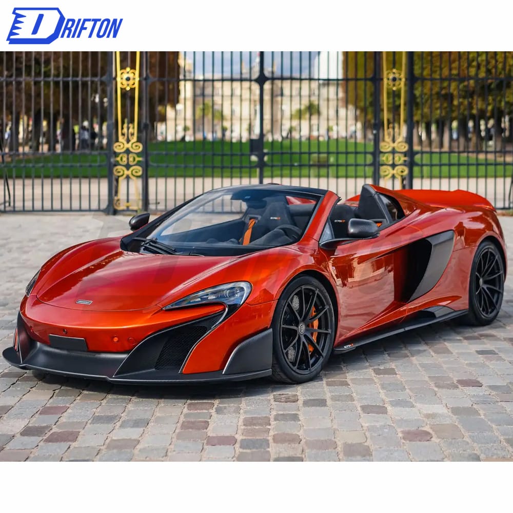 Conversion 675LT Style Dry Carbon Fiber Full Body Kit For Mclaren 650S Coupe / Spider / MP4-12C Bodykit