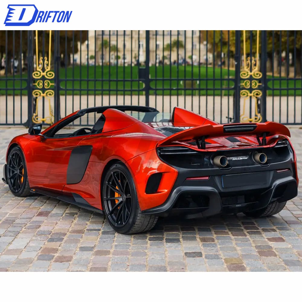 Conversion 675LT Style Dry Carbon Fiber Full Body Kit For Mclaren 650S Coupe / Spider / MP4-12C Bodykit