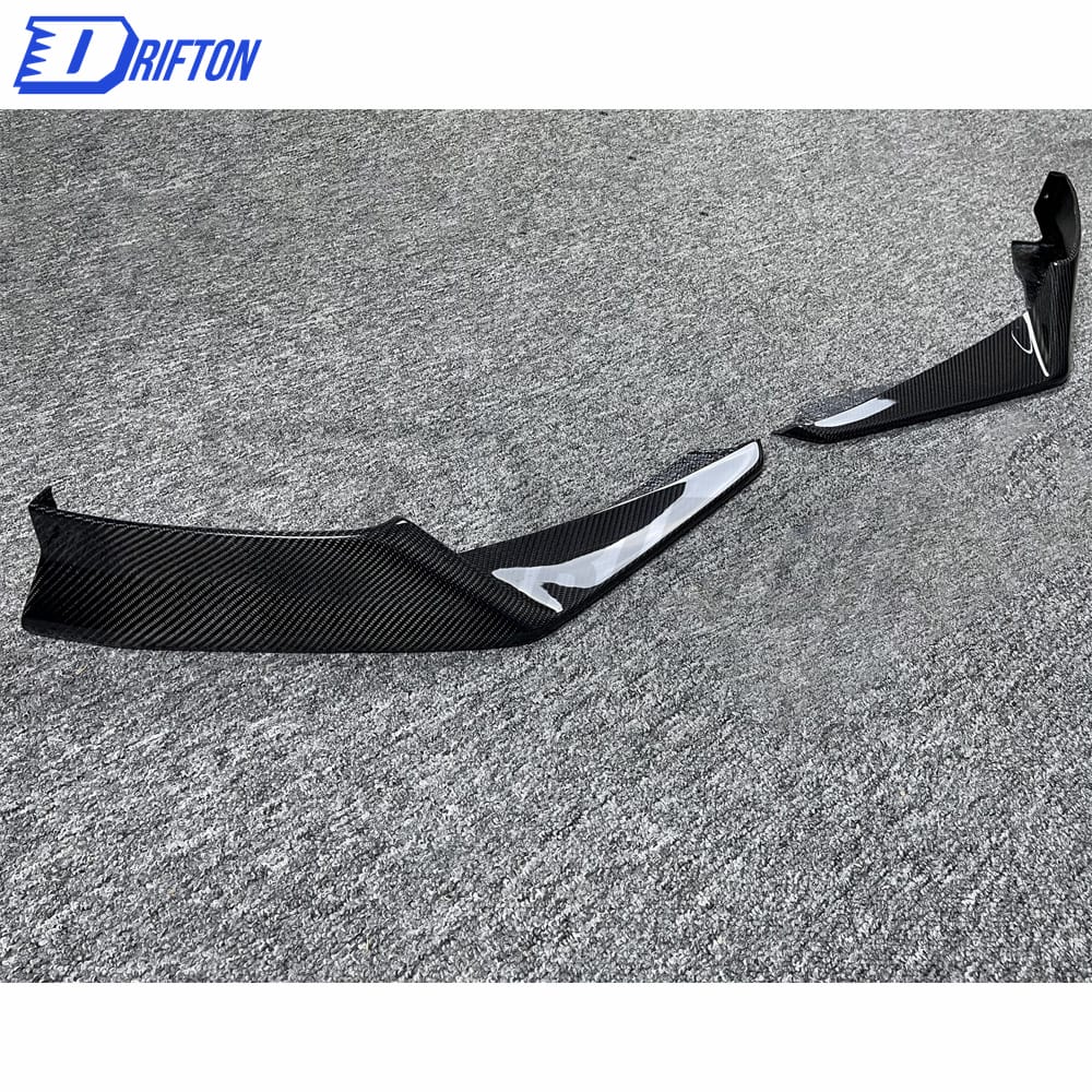Kansai Style Carbon Fiber Front Bumper Splitter For Nissan R35 GTR 2017-2019