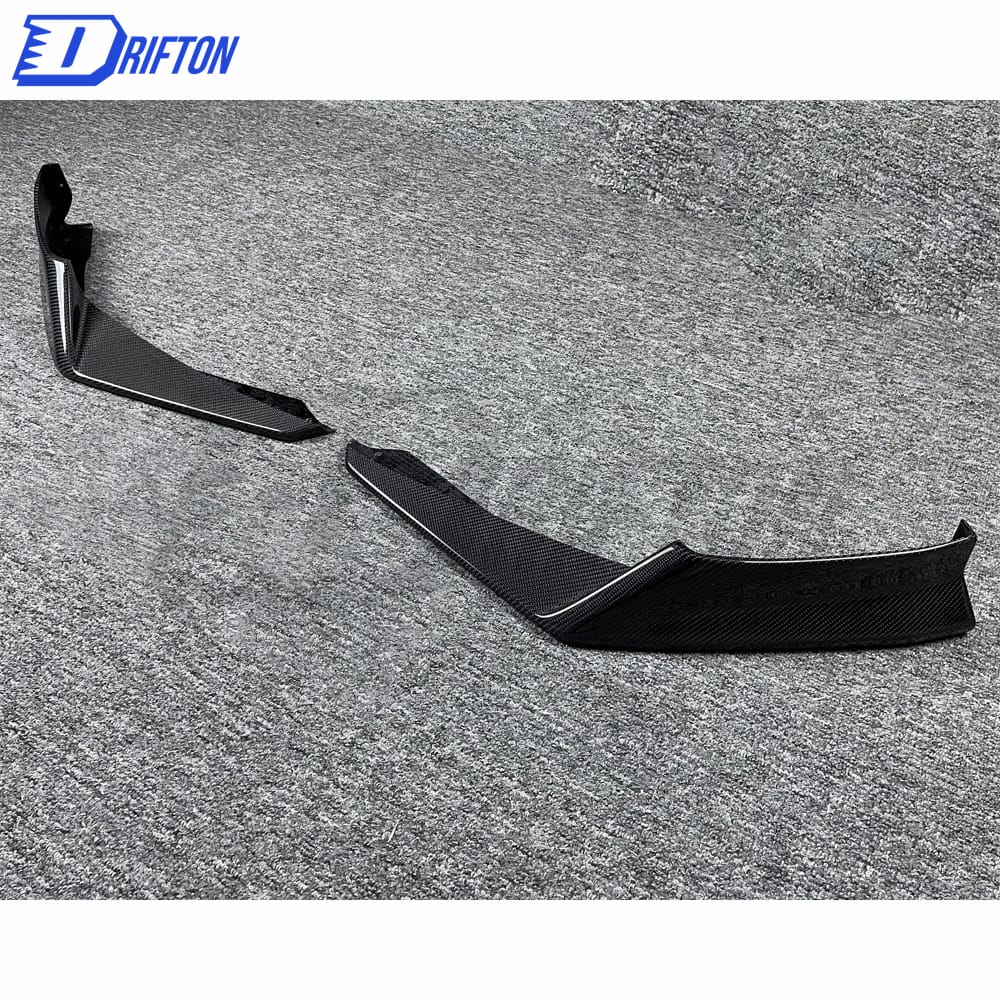 Kansai Style Carbon Fiber Front Bumper Splitter For Nissan R35 GTR 2017-2019