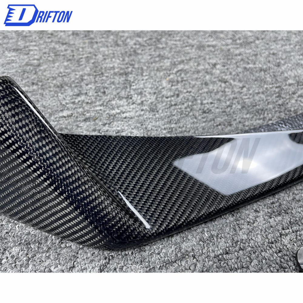 Kansai Style Carbon Fiber Front Bumper Splitter For Nissan R35 GTR 2017-2019