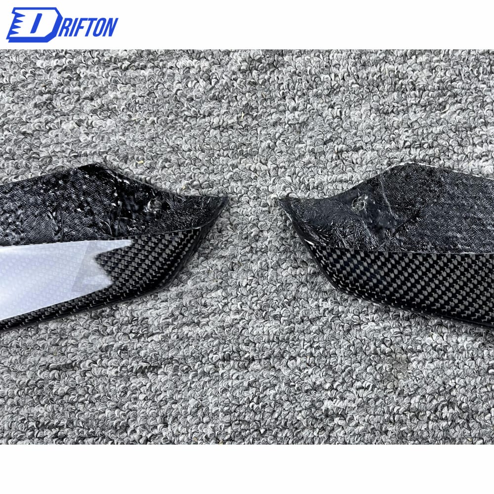 Kansai Style Carbon Fiber Front Bumper Splitter For Nissan R35 GTR 2017-2019