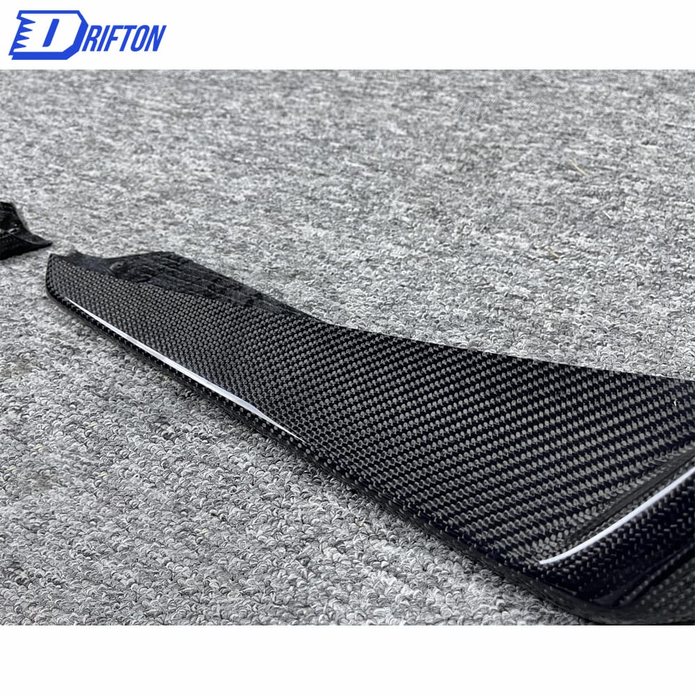 Kansai Style Carbon Fiber Front Bumper Splitter For Nissan R35 GTR 2017-2019