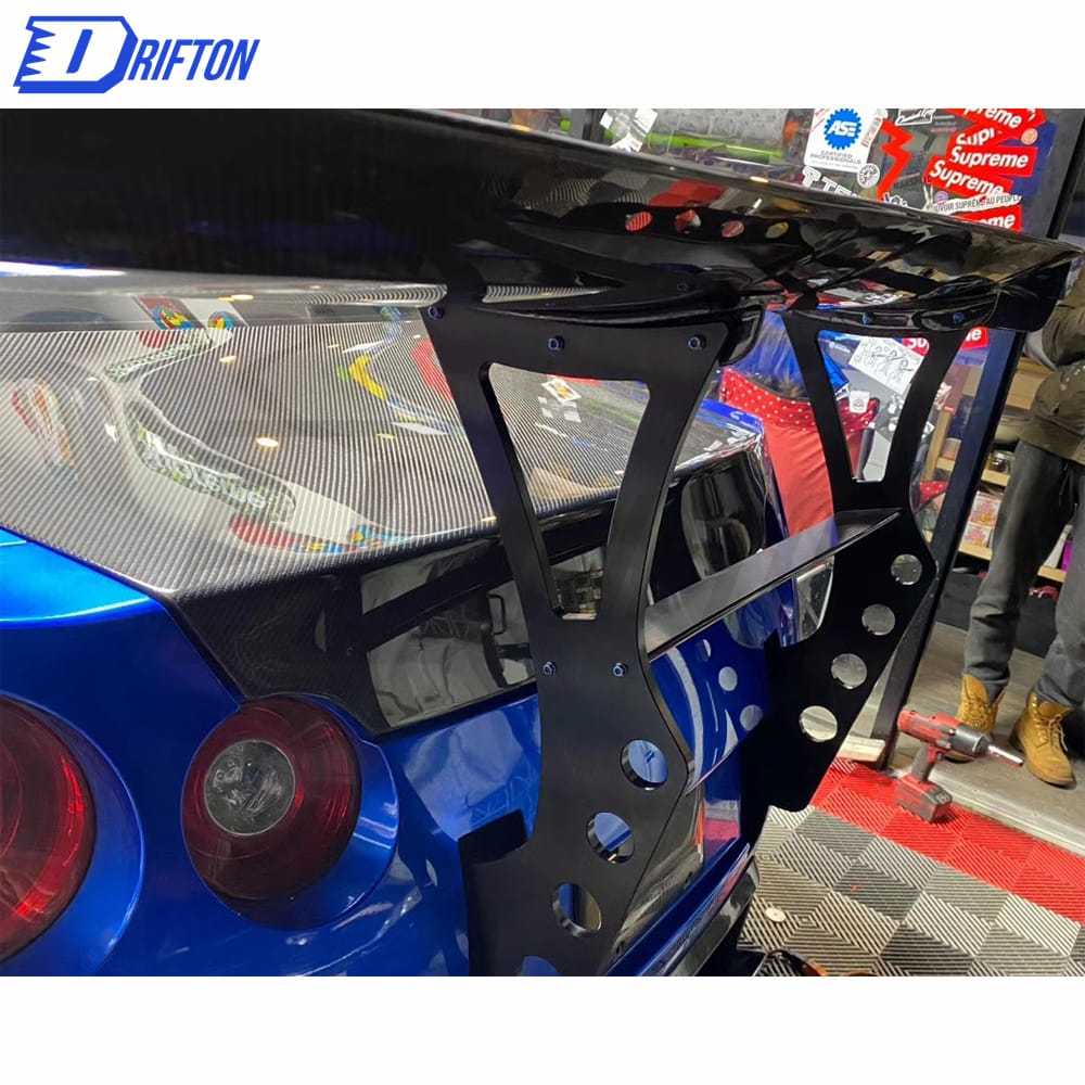 Bensopra Style Carbon Fiber Rear Spoiler For Nissan R35 GTR 2008-2016