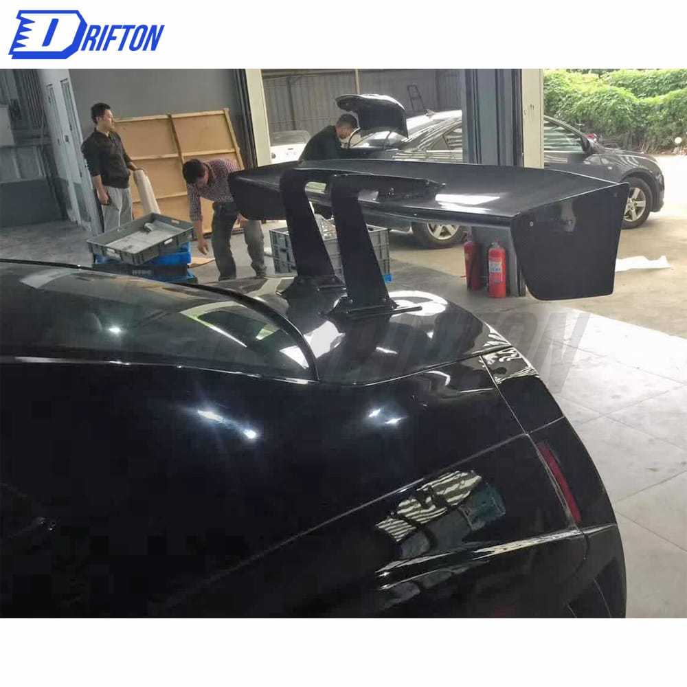 Voltex Type-7 Swan Neck Style Carbon Fiber GT Spoiler 1600mm For Nissan R35 GTR 2008-2026