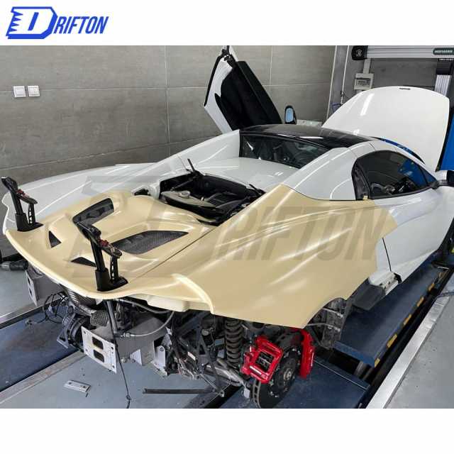 Conversion 675LT Style Dry Carbon Fiber Full Body Kit For Mclaren 650S Coupe / Spider / MP4-12C