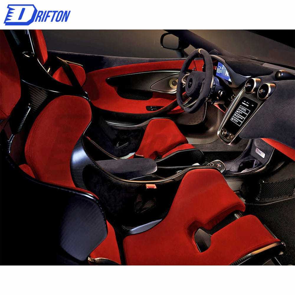 Universal Racing Seats MSO SENNA Style Dry Carbon Fiber Car Bucket Professional Ultra Light Sport Chair
