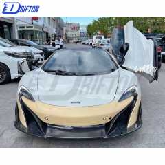 Conversion 675LT Style Dry Carbon Fiber Full Body Kit For Mclaren 650S Coupe / Spider / MP4-12C